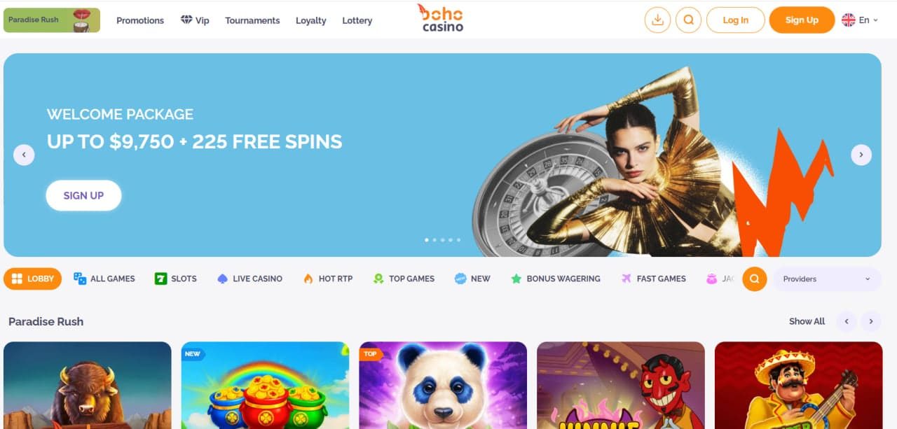 Boho Casino: Embrace the Vibe & Play Unique Games